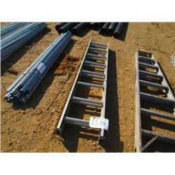 14' EXTENSION ALUMINUM LADDER