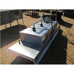 9' 3 COMPARTMENT STAINLESS STEEL SINK