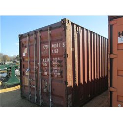 40' STEEL SHIPPING CONTAINER