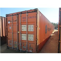 40' STEEL SHIPPING CONTAINER