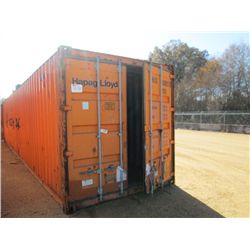 40' STEEL SHIPPING CONTAINER