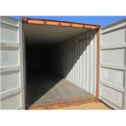 40' STEEL SHIPPING CONTAINER