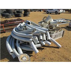 1 LOT MISC PVC ELBOWS & FITTING