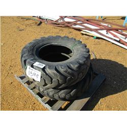 1 LOT (2) 12.5/80-18 TIRES