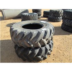 1 LOT (2) 16.9-24 TIRES