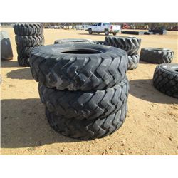 1 LOT (3) 14.00R24 TIRES