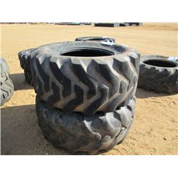 1 LOT (2) 21L-24 TIRES