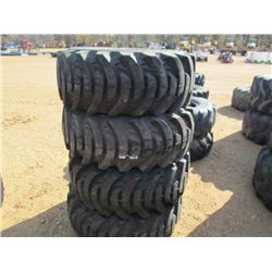 1 LOT (4) 15-19.5 TIRES