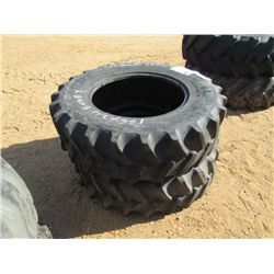 1 LOT (2) 13.6-24 TIRES