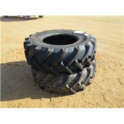 1 LOT (2) 380/85R24 TIRES