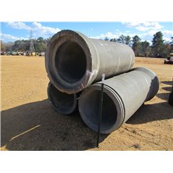 1 LOT (3) 36" X 8' CONCRETE PIPE