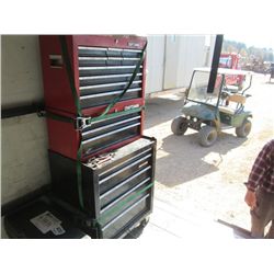 1 LOT (3) TOOLBOXES W/MISC TOOLS