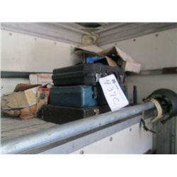 1 LOT DRILLS, MOTOR & PARTS