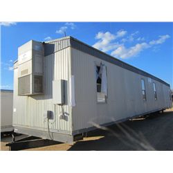 12'x56' MODULAR OFFICE TRAILER, (2) OFFICE SPACES, RESTROOM