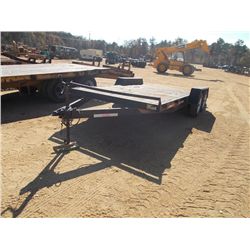 1984 SHOPBUILT 40' HAY TRAILER, S/N AL84HM00900045647 (BILL OF SALE ONLY)