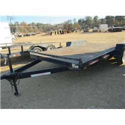 16' T/A TAG TRAILER, S/N , ST205/75R15 TIRES