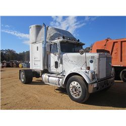 1986 INTERNATIONAL F9370 S/A CAB-N-CHASSIS, S/N 2HSFBJWR5GCA12450, CUMMINS DIESEL ENG, 18K REARS, 12