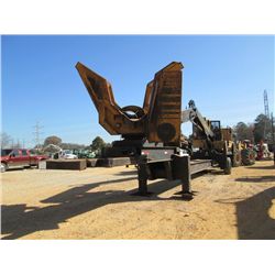 TIGERCAT 234 LOG LOADER, S/N 2340711 (10 YR) RILEY DELIMBER, ECAB W/AIR, MTD ON T/A TRAILER