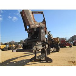 TIGERCAT 230 LOG LOADER, S/N 2300283, CTR DELIMER, ECAB, MTD ON PITTS T/A TRAILER, S/N 593