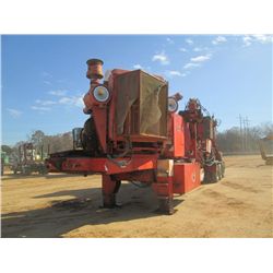 MORBARK 1848 CHAIN FLAIL DEBARKER CHIP HARVESTER, S/N 107, (3) KNIFE, CAT DIESEL