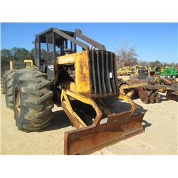 JOHN DEERE 648D TURBO GRAPPLE SKIDDER, S/N 3330, CANOPY