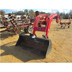 MASSEY FERGUSION DL280 LOADER BUCKET ASSY, FITS FARM TRACTOR