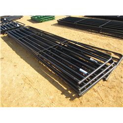 1 LOT (5) 16' GATE 7 BAR