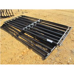 1 LOT (5) 10' GATE 7 BAR