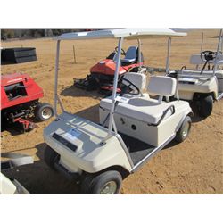 CLUB CAR GOLF CART, S/N A852891040, ELECTRIC W/CHARGER (CHARGE IN OFFICE)