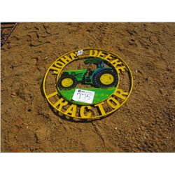 34" RD JOHN DEERE TRACTOR SIGN