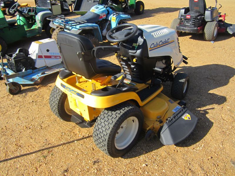 CUB CADET LT1550 50" RIDING MOWER, S/N 1E227H10187 J.M. Wood Auction