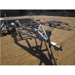 1 LOT (2) BOAT TRAILER 16' S/A, 22' T/A