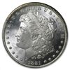 Image 1 : 1881-CC Morgan Dollar MS-64 NGC - GSA Certified