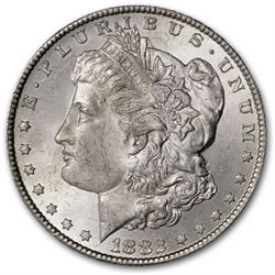 1882-CC Morgan Dollar MS-64 NGC - GSA Certified