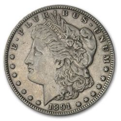 1891-CC Morgan Dollar - Extra Fine
