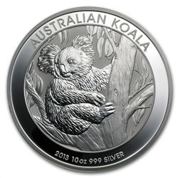 2013 10 oz Silver Australian Koala