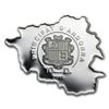 Image 1 : Andorra 2013 Proof Silver Nature Treasure Map Shaped -