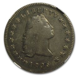 1795 Flowing Hair Dollar Very Fine-30 NGC - 3 Leaves