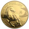 Image 1 : 2014 UK 1 oz Gold Lunar Year of the Horse MS-69 NGC Ear