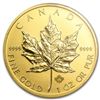 Image 1 : 2014 1 oz Gold Canadian Maple Leaf - Gem BU PCGS First
