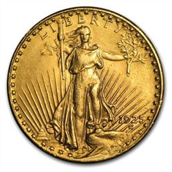 $20 St. Gaudens Gold Double Eagle - Cleaned