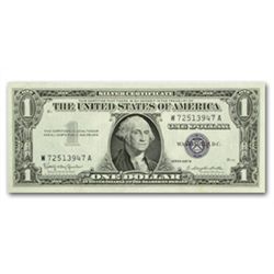 1957's $1.00 Silver Certificates Almost Uncirculated