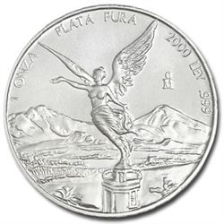 2000 1 oz Silver Mexican Libertad (Brilliant Uncirculat