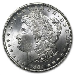 1884-CC Morgan Dollar - MS-65+ Plus PCGS