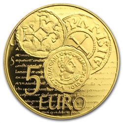 2014 1/2 gram Gold The Sower - The Denier of Charles th