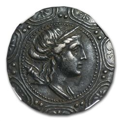 Macedon Under Rome Silver Tetradrachm (167-148BC) NGC X