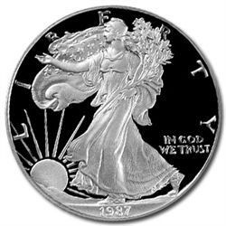1987-S Proof Silver American Eagle PF-69 UCAM NGC