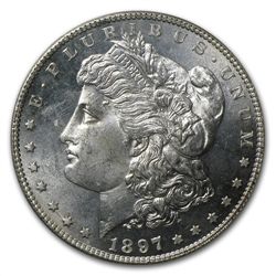 1897-S Morgan Dollar - MS-64 Proof Like PCGS - CAC