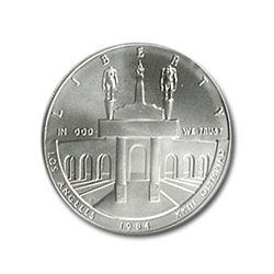 1984-D Olympic $1 Silver Commemorative - MS-69 PCGS