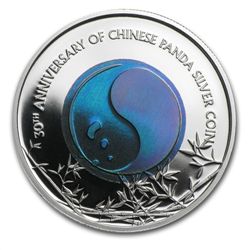 Palau 2013 $2 Silver Niobium 30th Anniversary of China